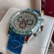 Swiss Quality Copy Rolex Daytona 43mm watch in Green Ceramic Bezel Gray Dial (5)_th.jpg